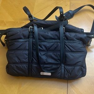 Burberry diaper bag with changing pad